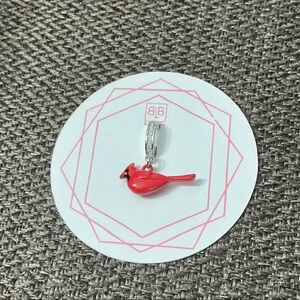 Elegant Red Bird Charm by BB Lila